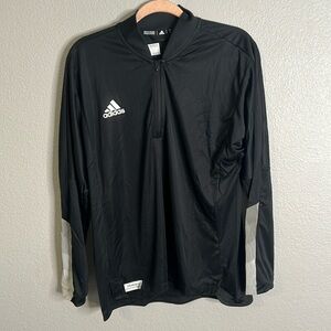 Adidas Black 1/4 Zip Pullover - NWT